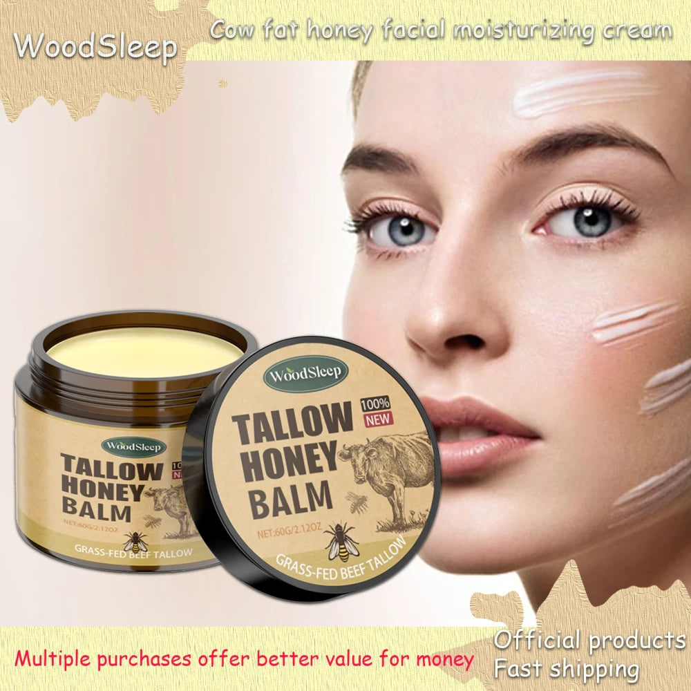 Beef Tallow Honey Moisturizer